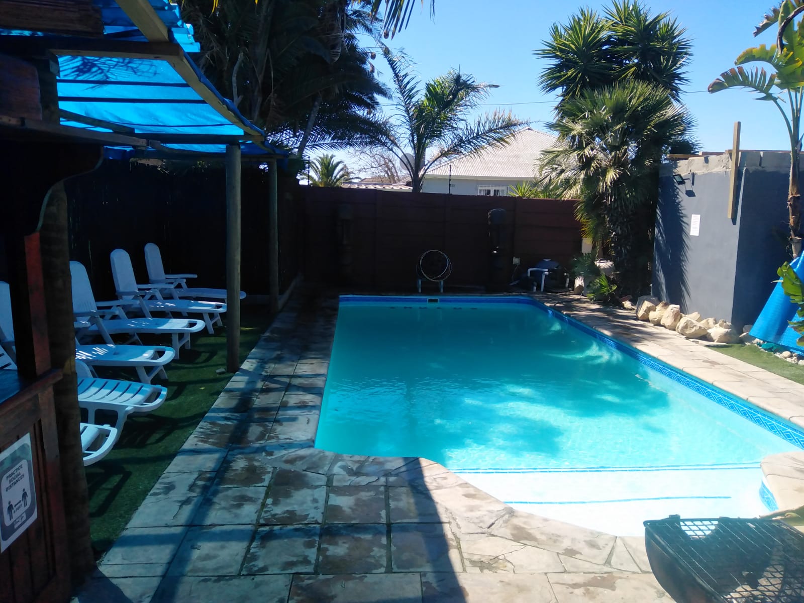 Large pool at Mulu Lodge